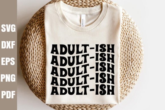 ADULT-ish Retro SVG for Crafts and Graphics