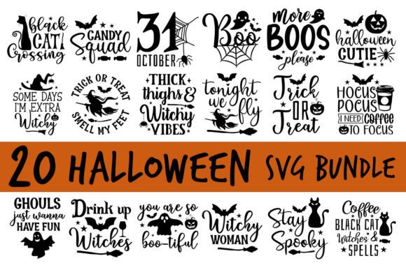 Halloween Svg Bundle for Graphics and Crafts
