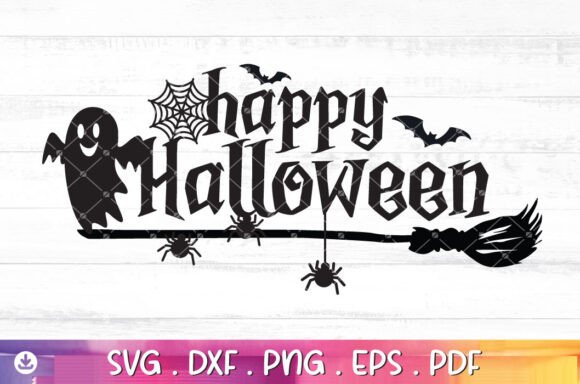 Happy Halloween Graphics for Creative Publishing