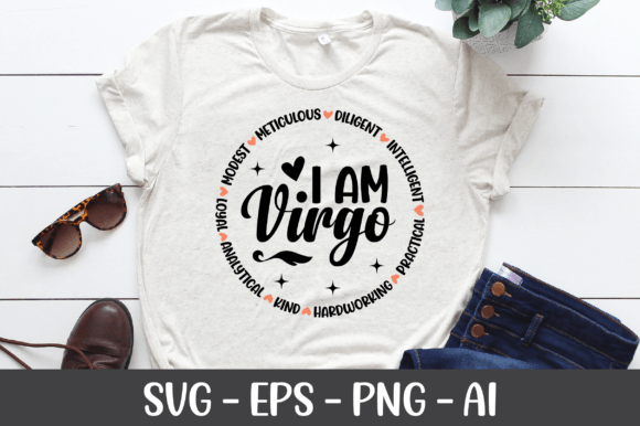 I Am Virgo SVG for Graphics and Crafts