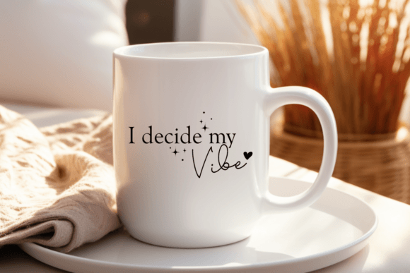 I Decide My Vibe SVG PNG for Crafts and Graphics