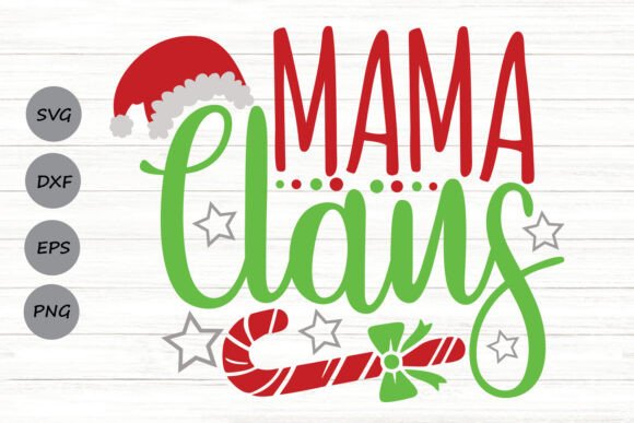 Mama Claus Graphics for Crafts