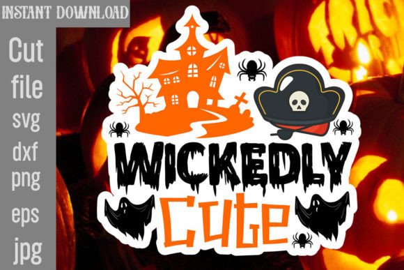 Wickedly Cute SVG Cut File for Crafts and Graphics